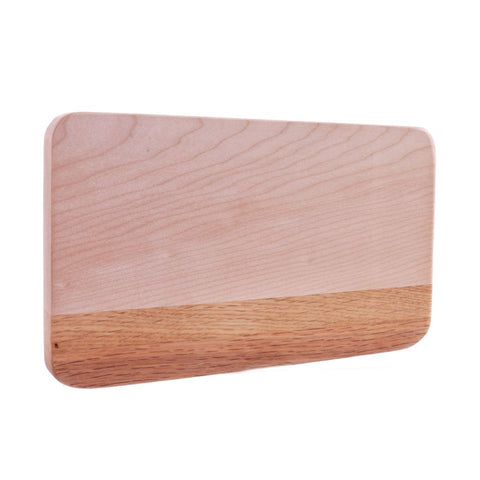 Small Hardwood Cutting Board -  Oak Maple