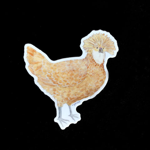 Polish Hen Chicken Sticker