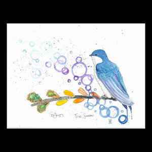 Tree Swallow - Fine Art Greeting Card