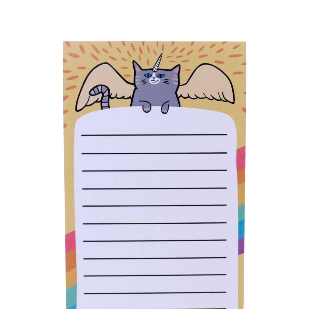 Unicorn Kitten Notepad