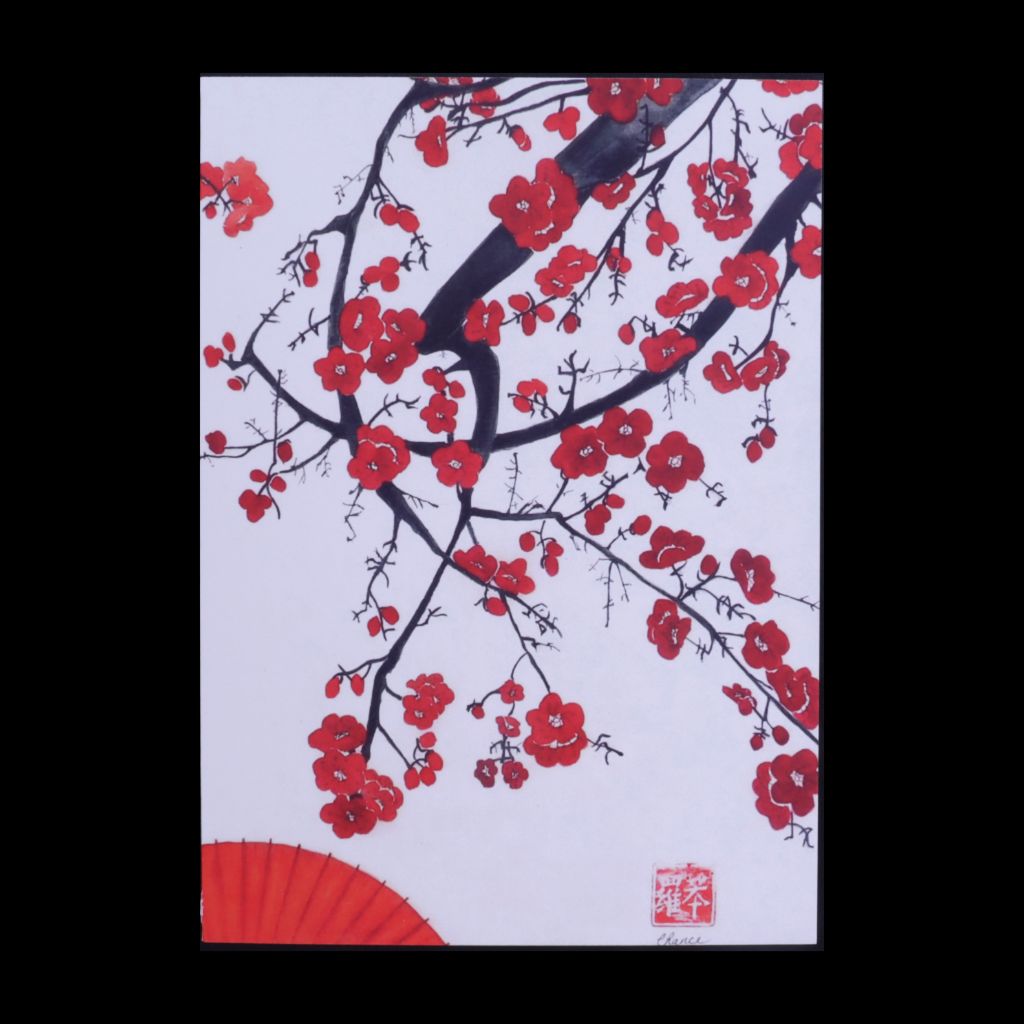 Spring Rain 2 - Greeting Card