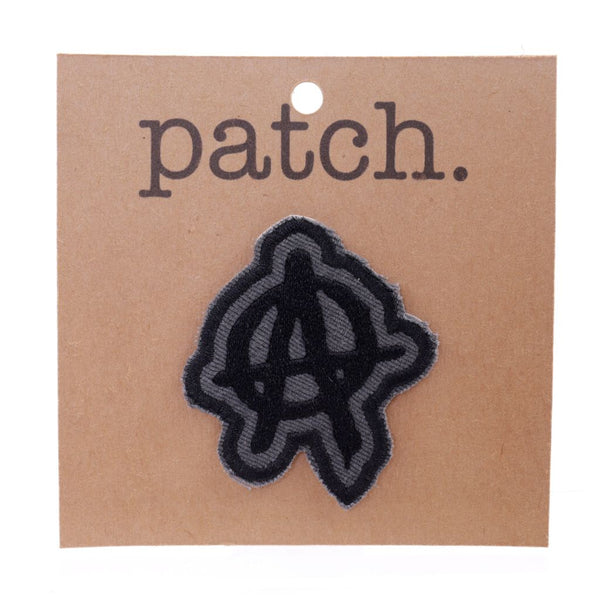 Upcycled Fabric Anarchy Patch