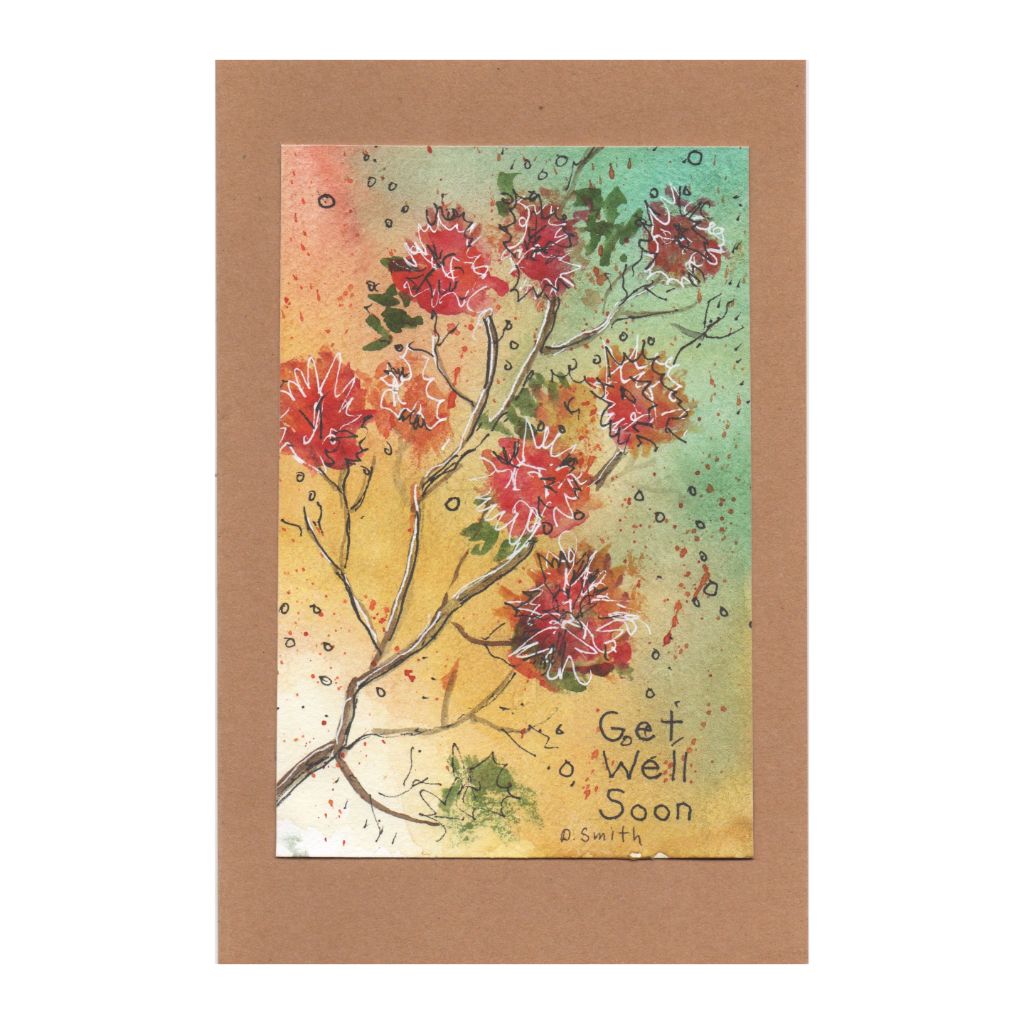 Get Well Soon Branches Card