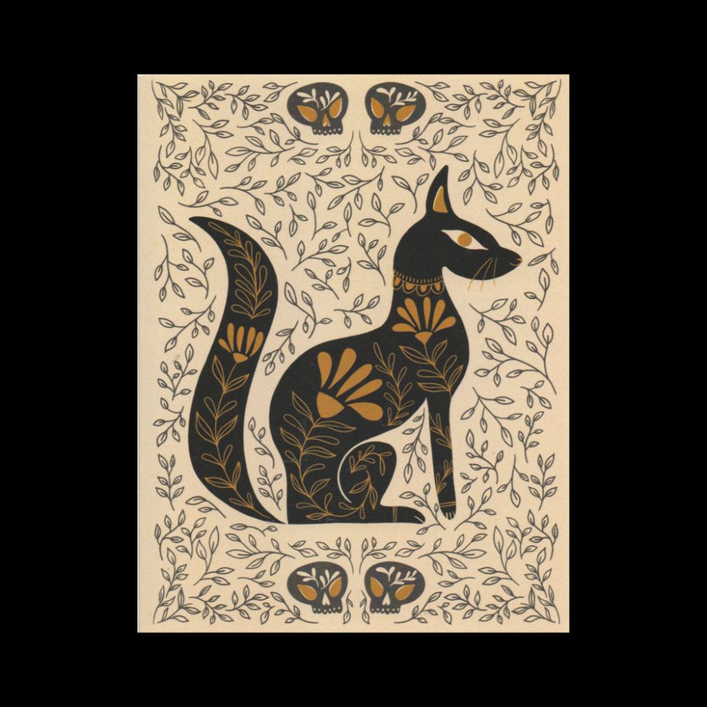 Egyptian Cat Greeting Card