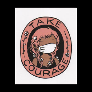 Take Courage Postcard