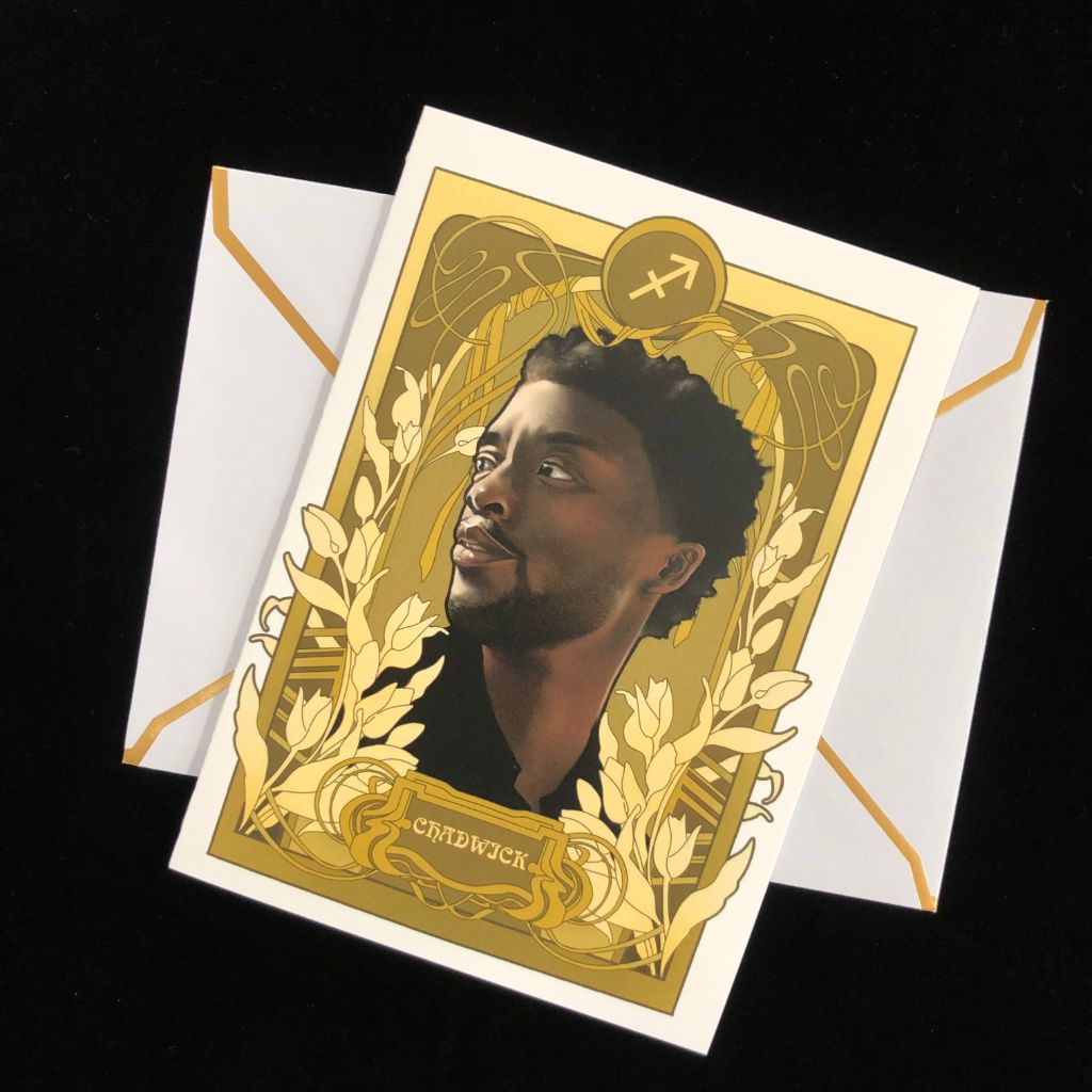 Chadwick Boseman Greeting Card