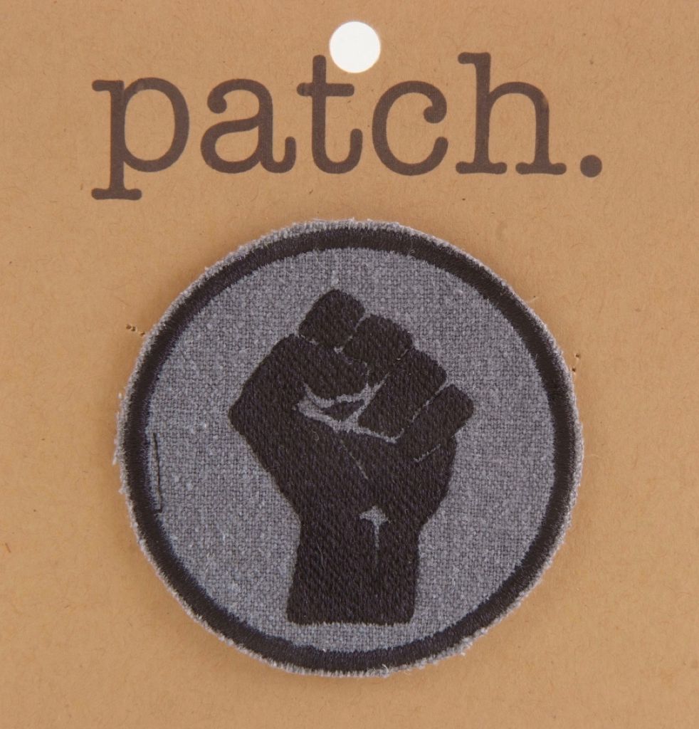 Power Fist Fabric Patch