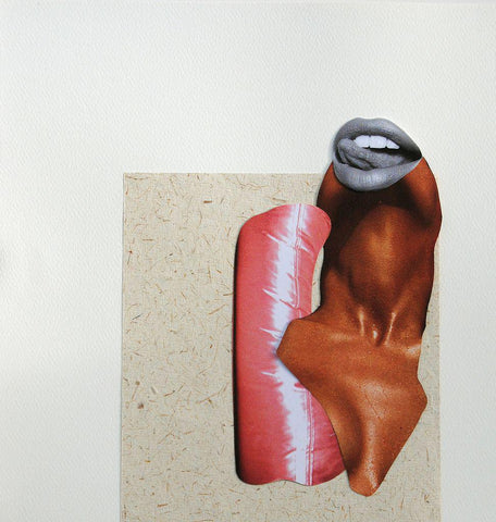 Lick- Collage Print