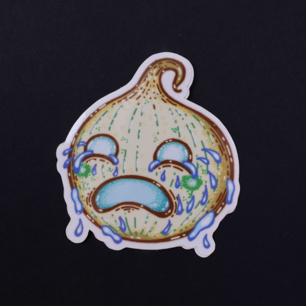 Onion Tears - Vinyl Sticker