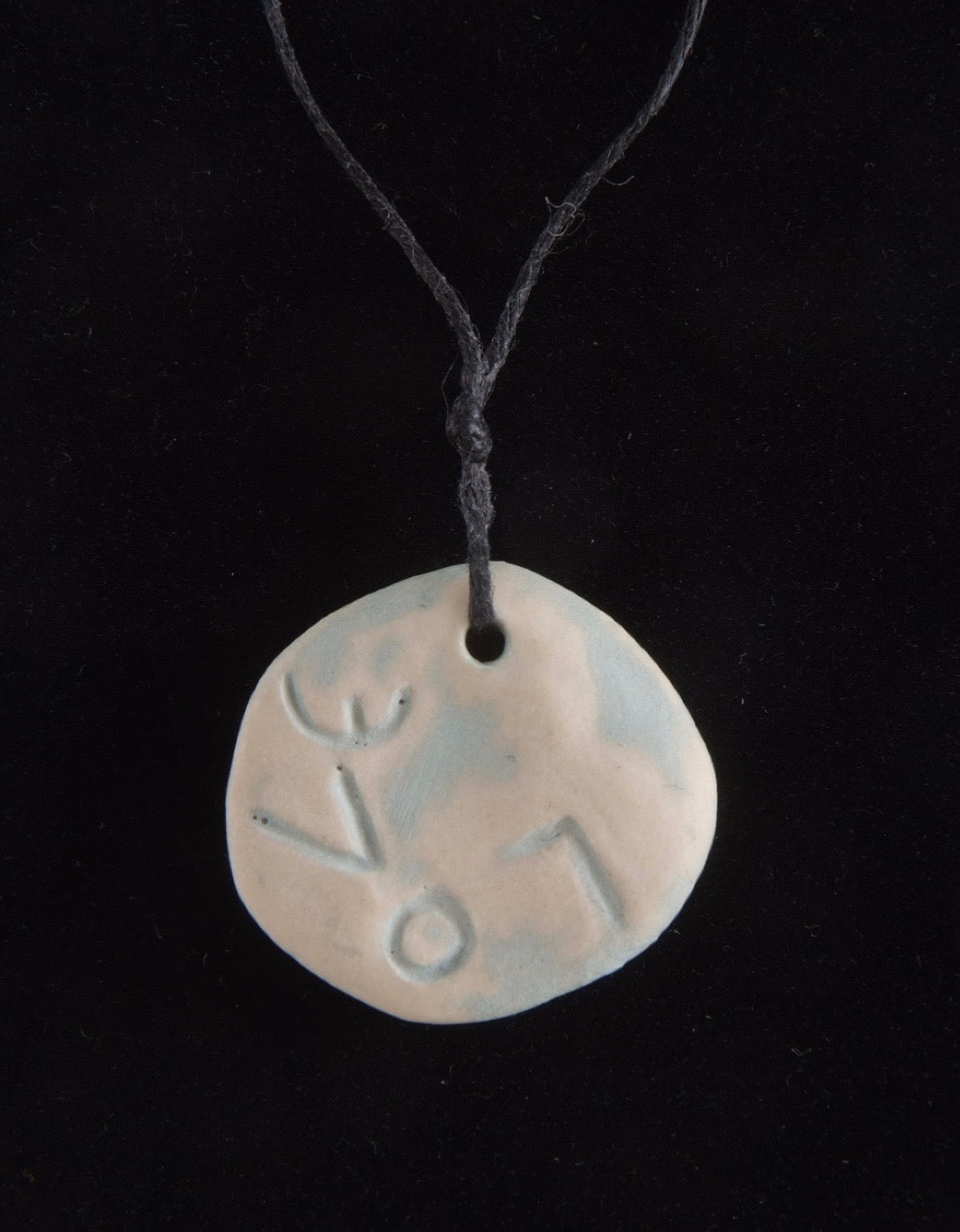 Butterfly Ceramic Pendant Necklace