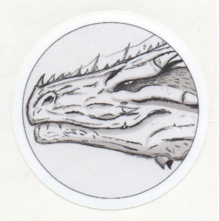 Dragon Sticker by Cree