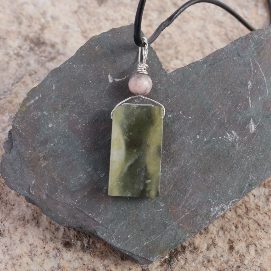 Moss Agate Necklace