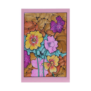 Spring Flowers 09 Neurographic Fine Art Card