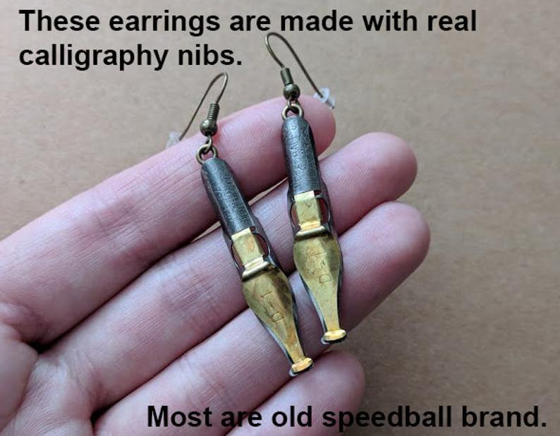Vintage Fishing Lure Dangle Earrings – Gallery Boom