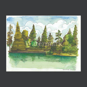 Laurelhurst Pond Card