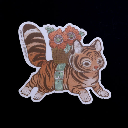 Tiger Blossom Sticker