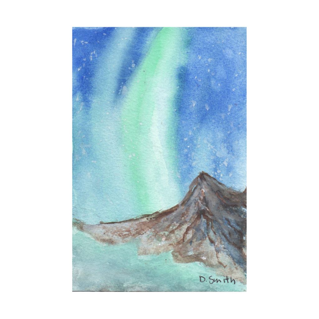 Northern Lights Postcard