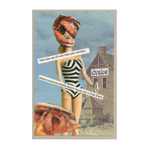 Crab Shack Collage Card