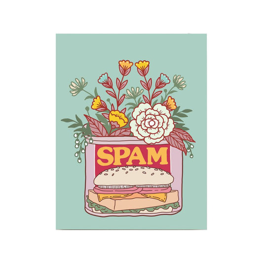 Canned Spam Greeting Card