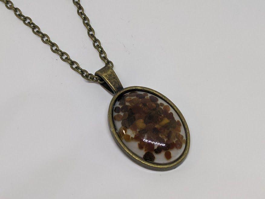 Real Bee Pollen Pendant