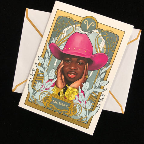 Lil Nas X Greeting Card