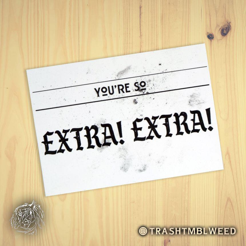 Extra! Extra! Postcard