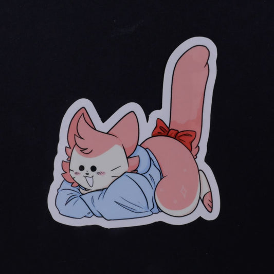 Spoon - Happy Cat Sticker  - Large