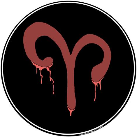 Aries Zodiac Sticker