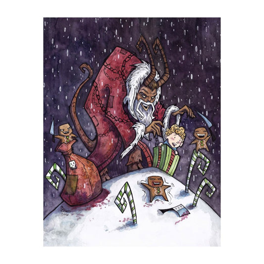 Krampus Postcard