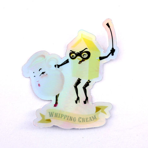 Holographic Whipping Cream Sticker