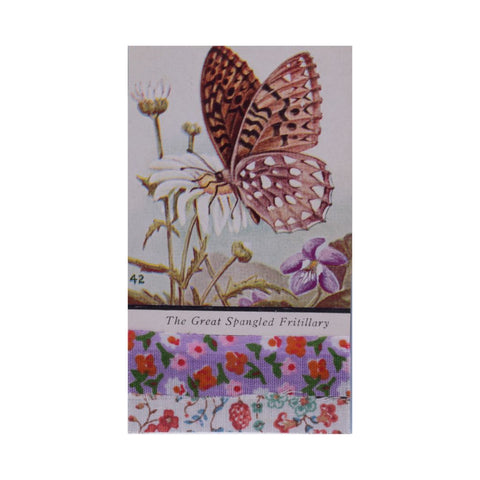 Great Spangled Fritillary Butterfly Collage Magnet