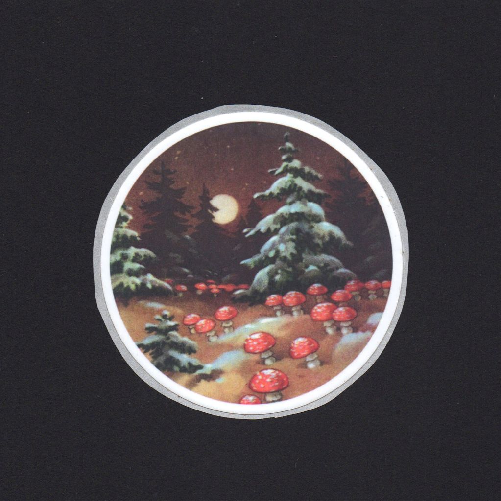 Fly Agaric Mushroom Sticker