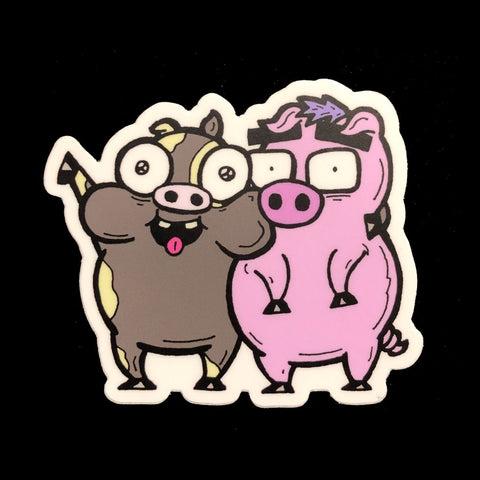 Pig Pals Sticker