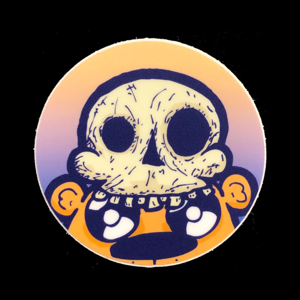 Skull Sticker