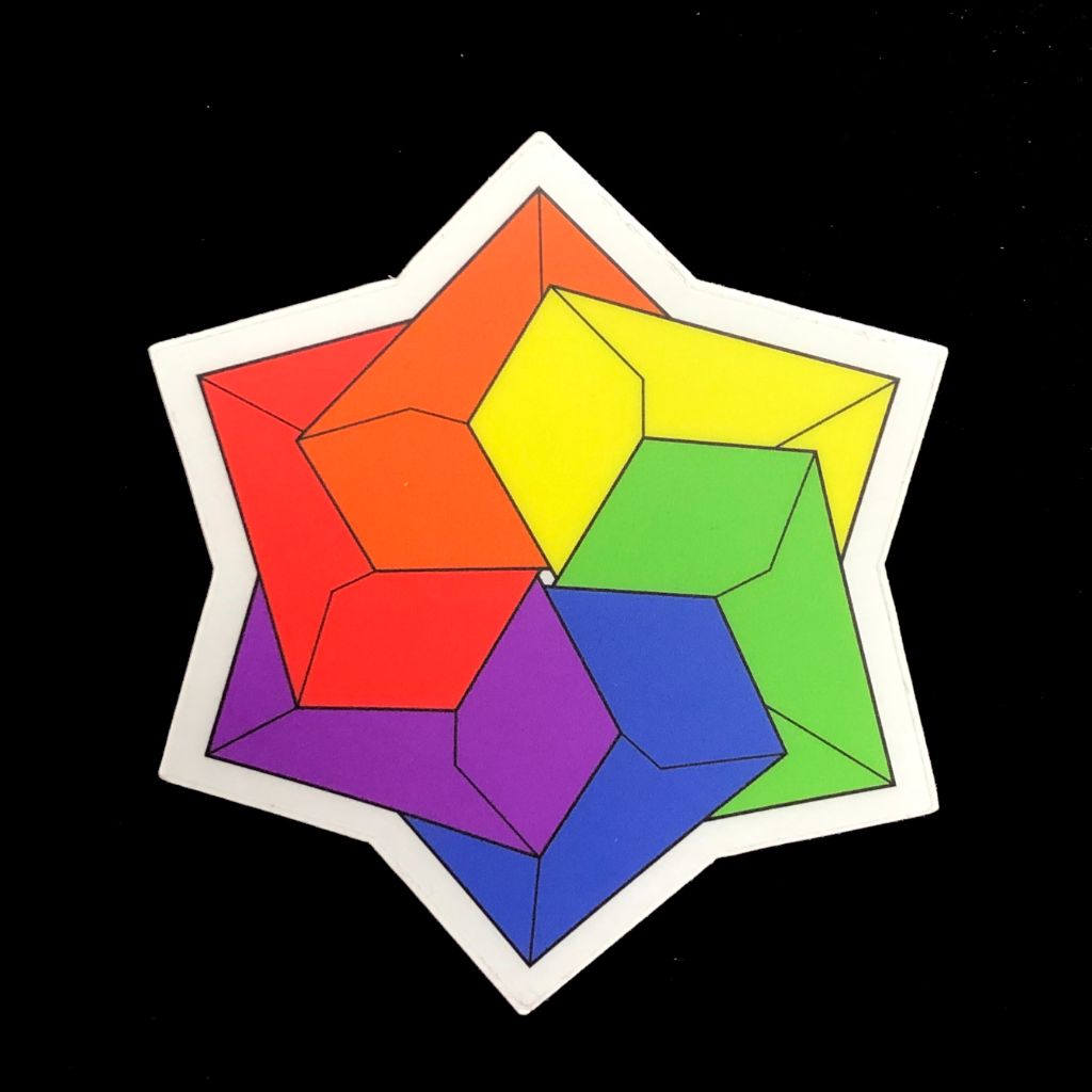 Holographic Rainbow Sticker